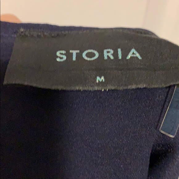 Lace Blue Dress - Picture 9 of 9